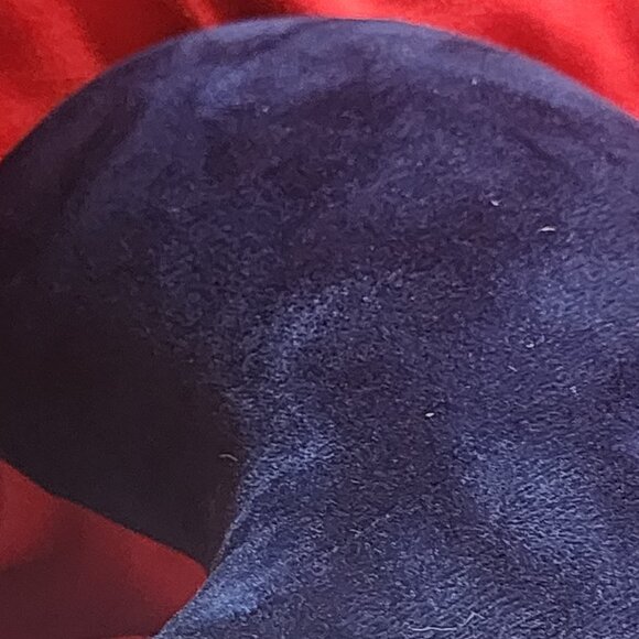 Protégé Cobalt Blue Poly 12"x13"  Zip Out Memory Foam Neck Pillow w/Snap Closure - Picture 15 of 16